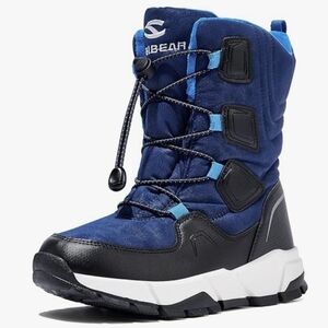 Blue and Black Winter Boots NWOT